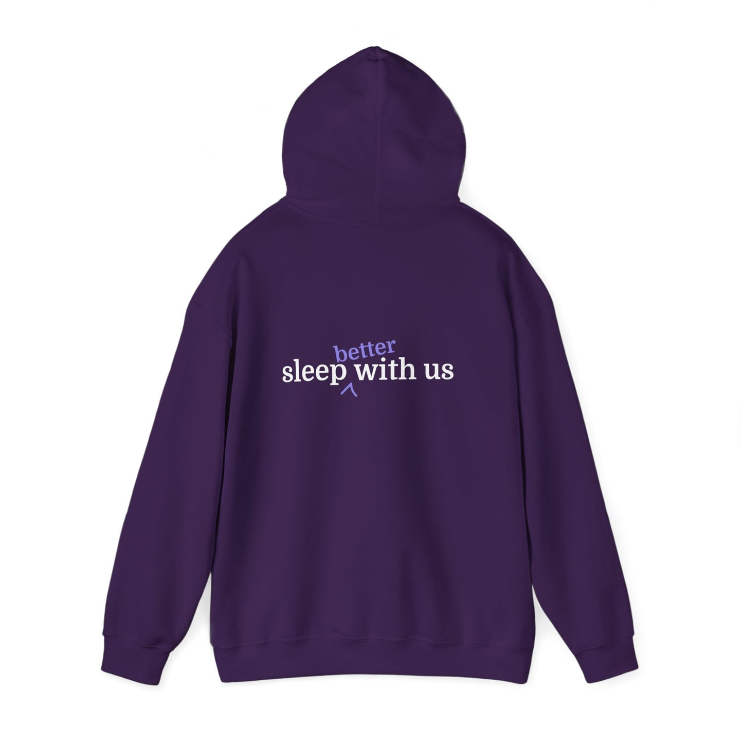 Sleep Better With Us Heavy Blend™ Hooded Sweatshirt