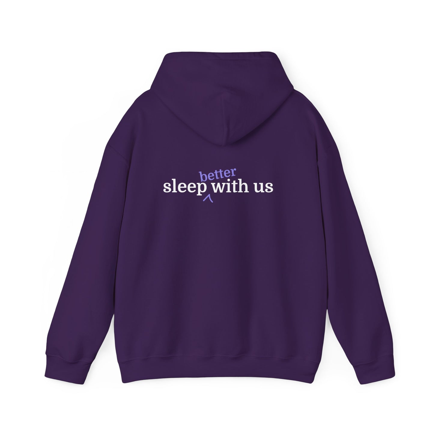 Sleep Better With Us Heavy Blend™ Hooded Sweatshirt