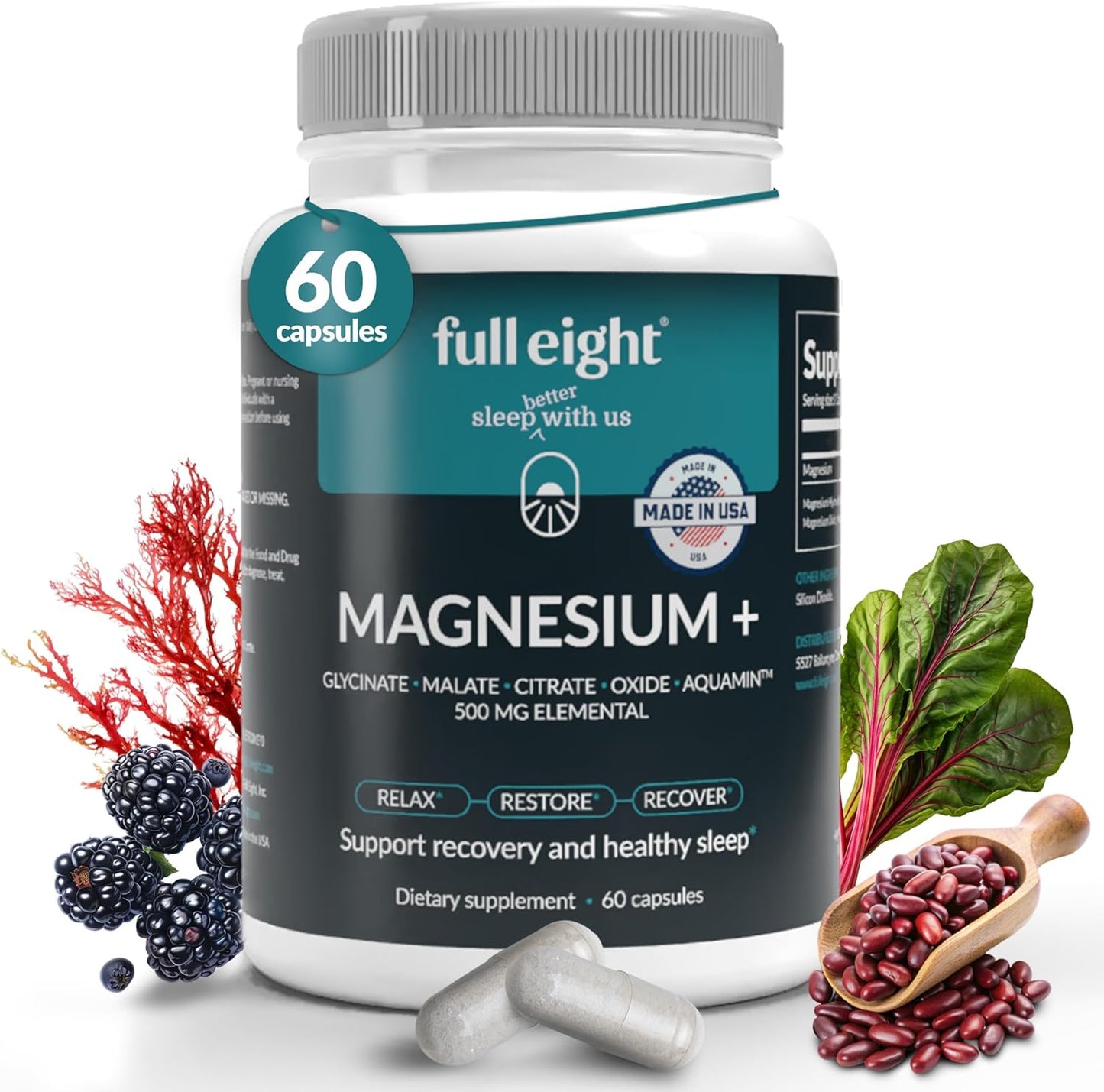 Magnesium+ and Melatonin+ Supplements