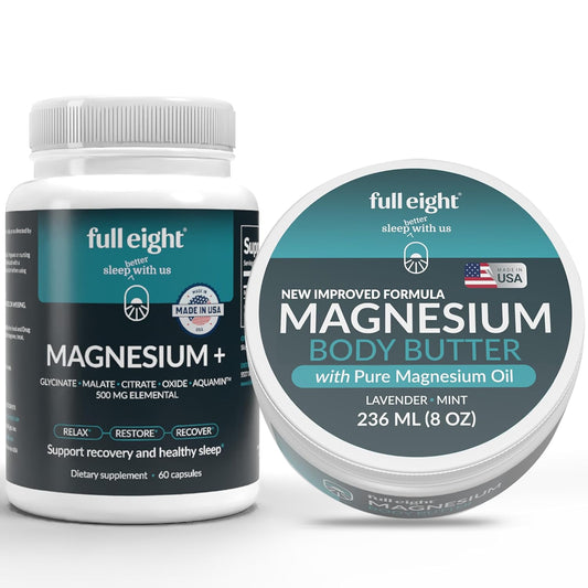 Ultimate Magnesium Sleep Bundle - Magnesium+ and Magnesium Body Butter