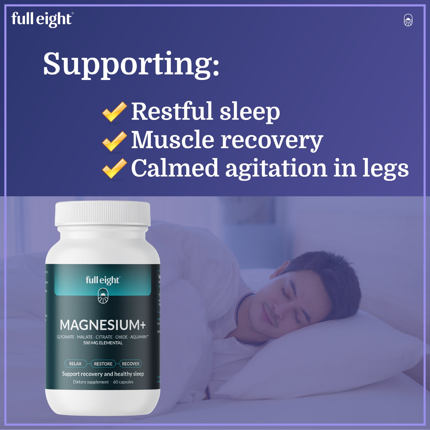 Magnesium+ and Melatonin+ Supplements