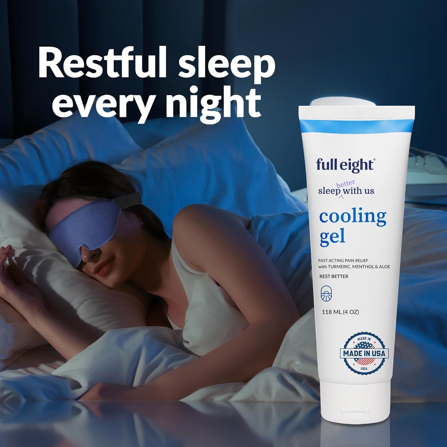 Cooling Gel and Melatonin+