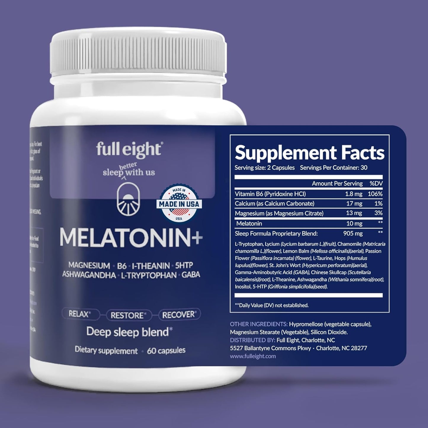 Magnesium+ and Melatonin+ Supplements